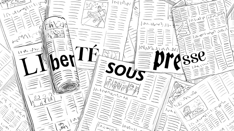 Clip Liberté sous presse